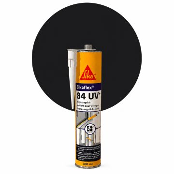 Sikaflex 84 UV+ Sort Polyurethan fugemasse 300ml