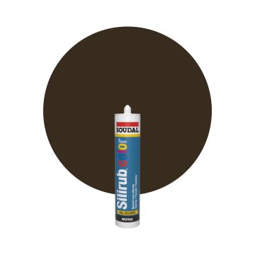 Soudal Silirub Color - RAL 8014 Sepiabrún