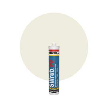Soudal Silirub P2 - RAL 9001 Cremehvid