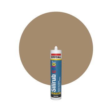 Soudal Silirub Color - RAL 1019 Gråbeige
