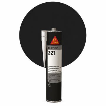 Sikaflex 221 - Sort, 300 ml