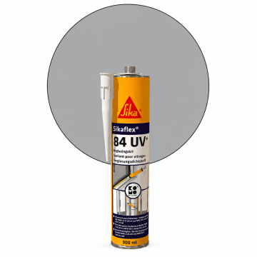 Sikaflex 84 UV+ Betongrå Polyurethan fugemasse 300ml