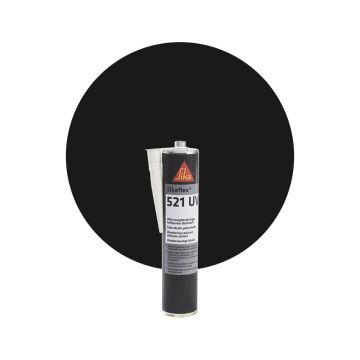 Sikaflex 521 UV - Sort, 300 ml