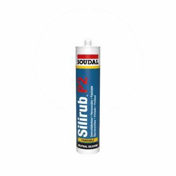 Soudal Silirub P2 Transparent 310ml