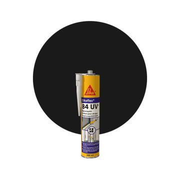Sikaflex 84 UV+ Sort Polyurethan fugemasse 300ml