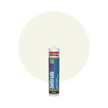 Soudal Silirub Color - RAL 9001 Cremehvid