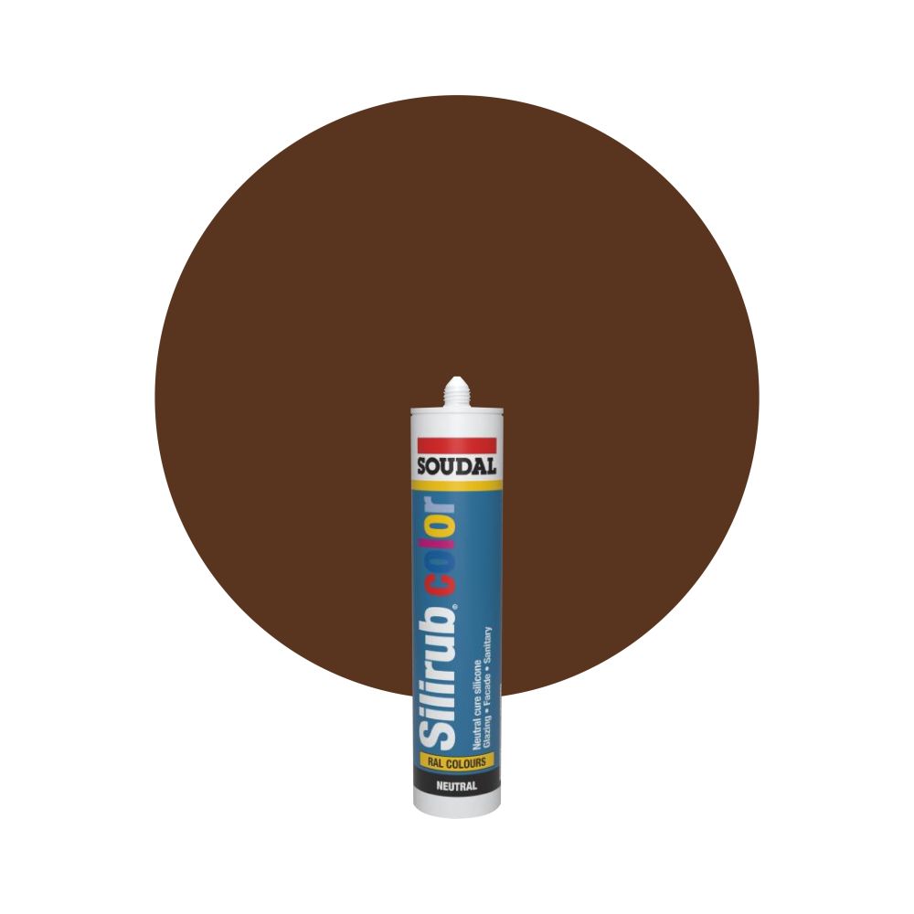 Soudal Silirub Color - RAL 8007 Rådyrbrun main product photo