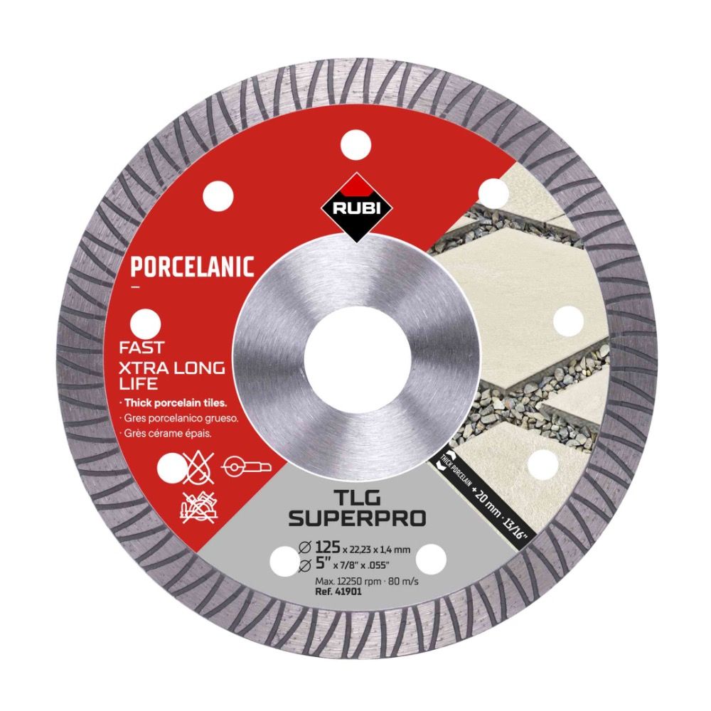 Rubi TLG diamantskæreskive - 125 mm main product photo