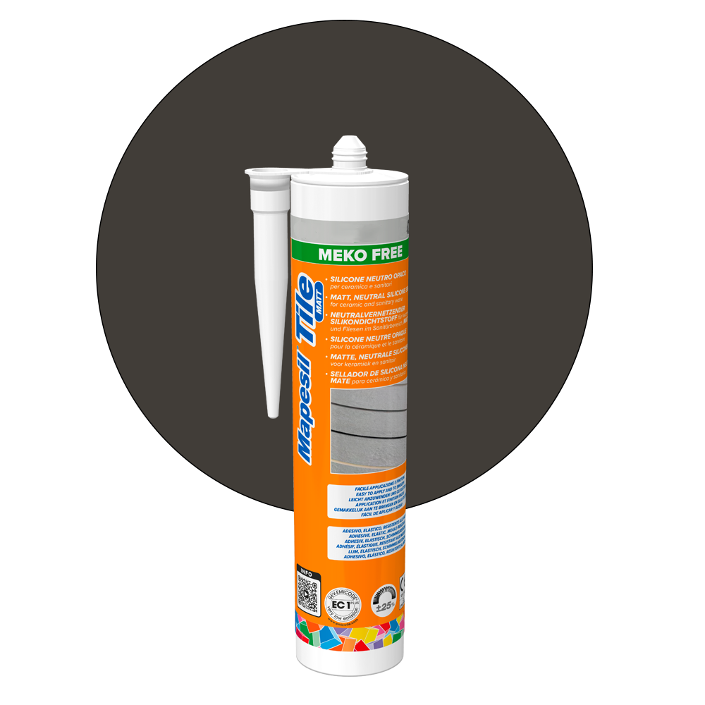 Mapei Mapesil Tile Matt - 120 Black main product photo