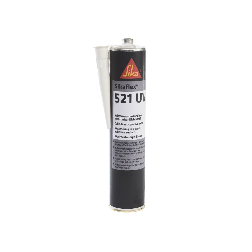 Sikaflex 521 UV - Lysegrå, 600 ml main product photo