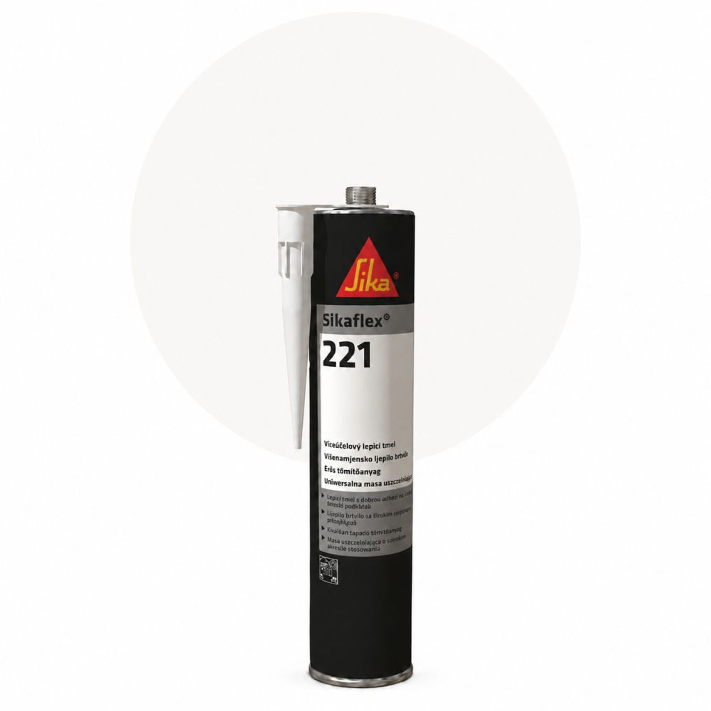 Sikaflex 221 - hvid, 300 ml main product photo