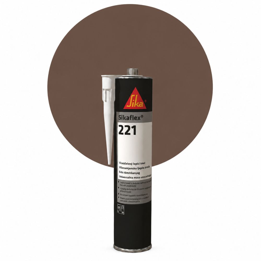 Sikaflex 221 - Brun, 300 ml main product photo