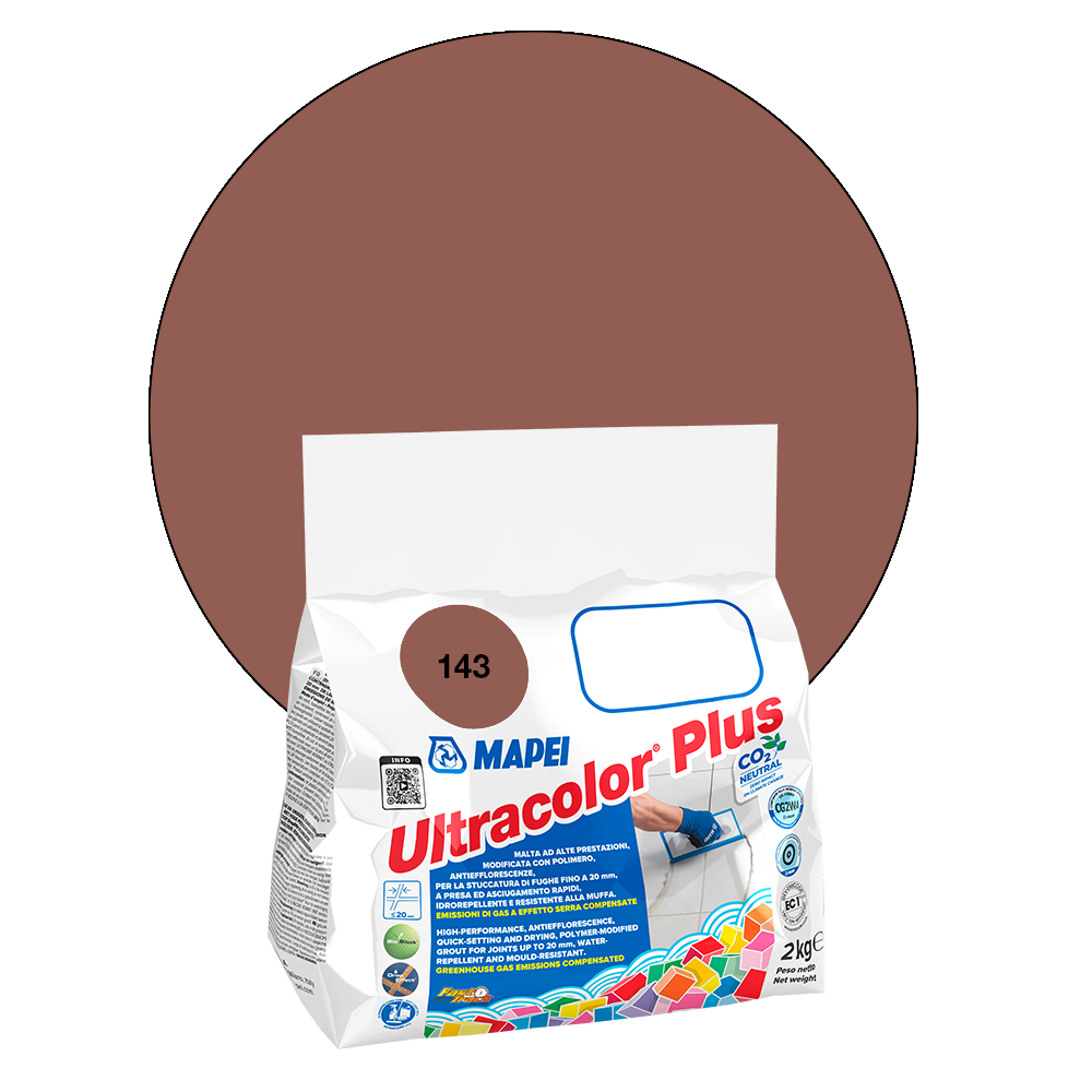 Mapei Ultracolor Plus - 143 Terracotta - 2 kg main product photo
