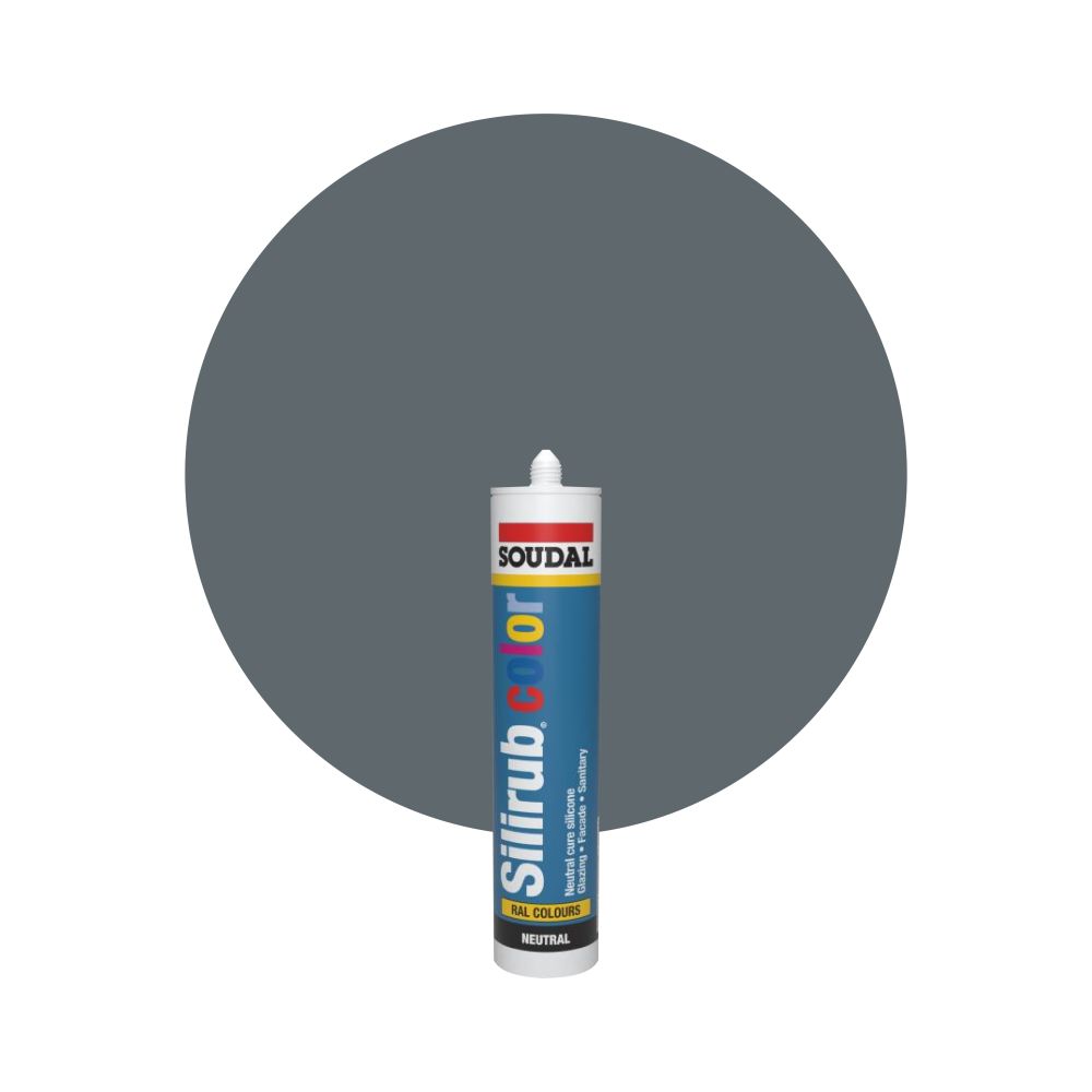 Soudal Silirub Color - RAL 7031 Blågrå main product photo