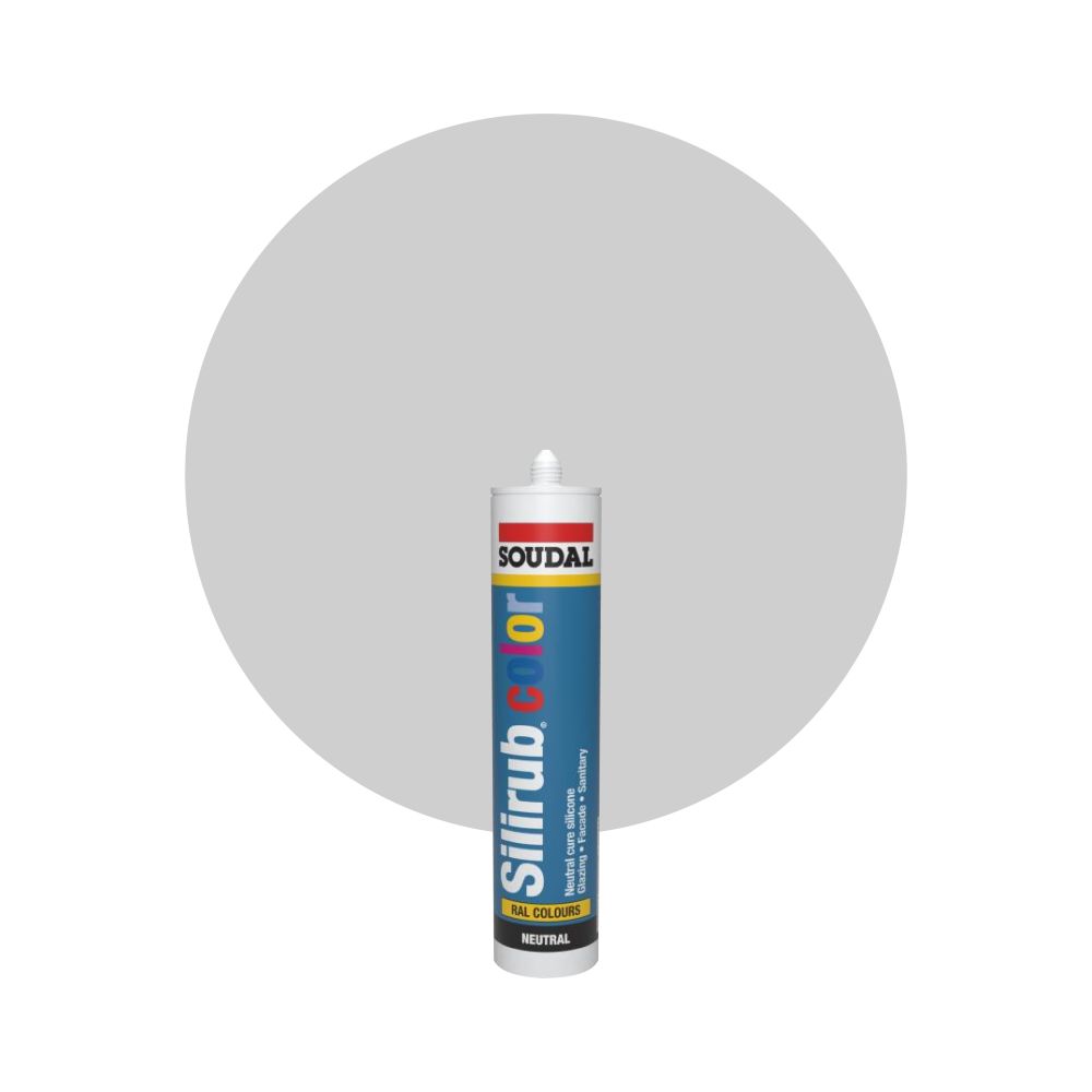 Soudal Silirub Color - RAL 7044 Silkegrå main product photo